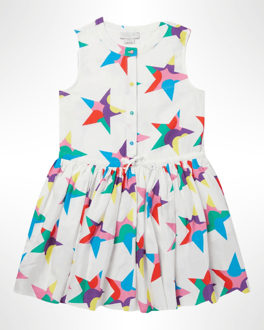 Stella McCARTNEY Kids - Рокли - Stars Shirt Dress - Love|Labels
