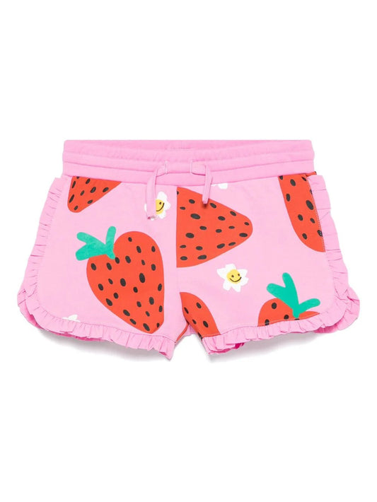 Stella McCARTNEY Kids - Шорти - Strawberry Shorts - Love|Labels