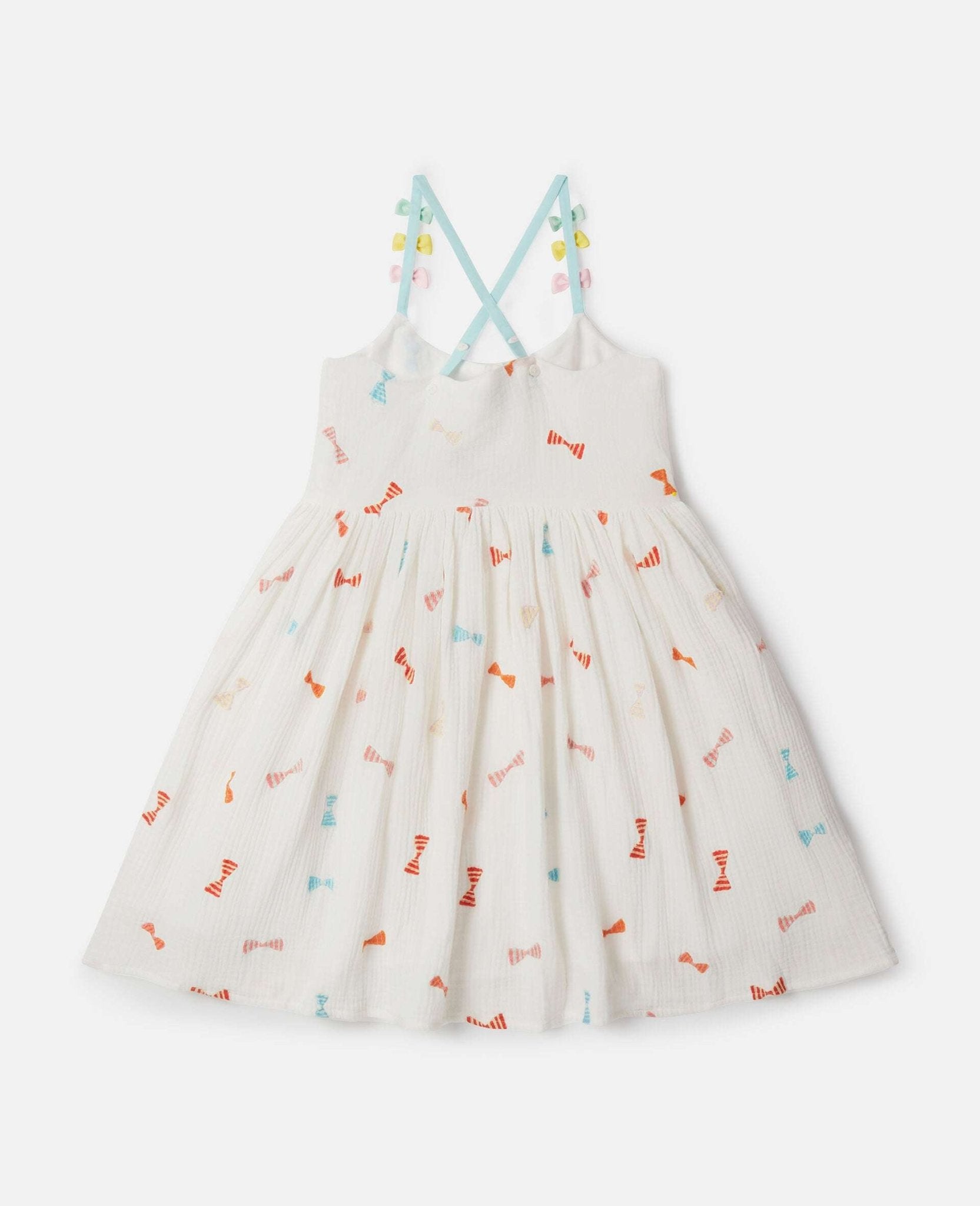 Stella McCARTNEY Kids - Рокли - Striped Bow Print Cami Dress - Love|Labels
