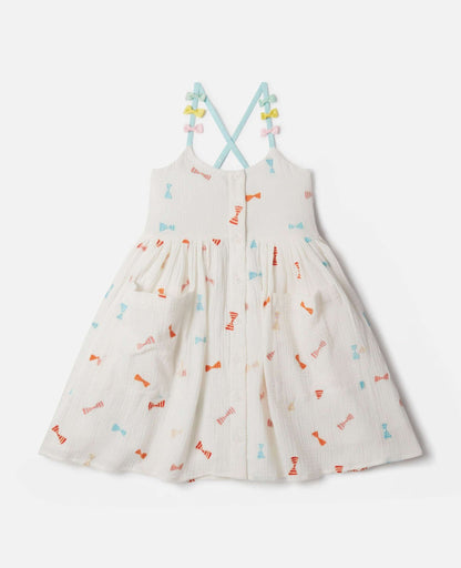 Stella McCARTNEY Kids - Рокли - Striped Bow Print Cami Dress - Love|Labels