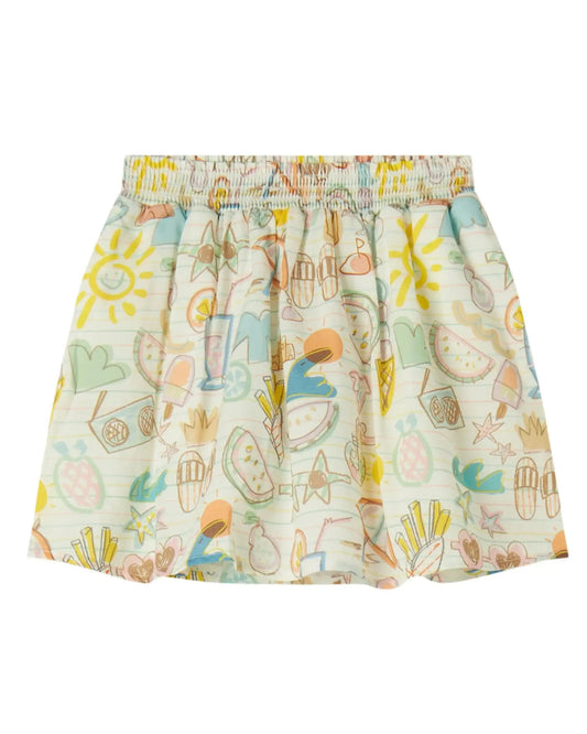 Stella McCARTNEY Kids - Поли - Summer Doodles Skirt - Love|Labels