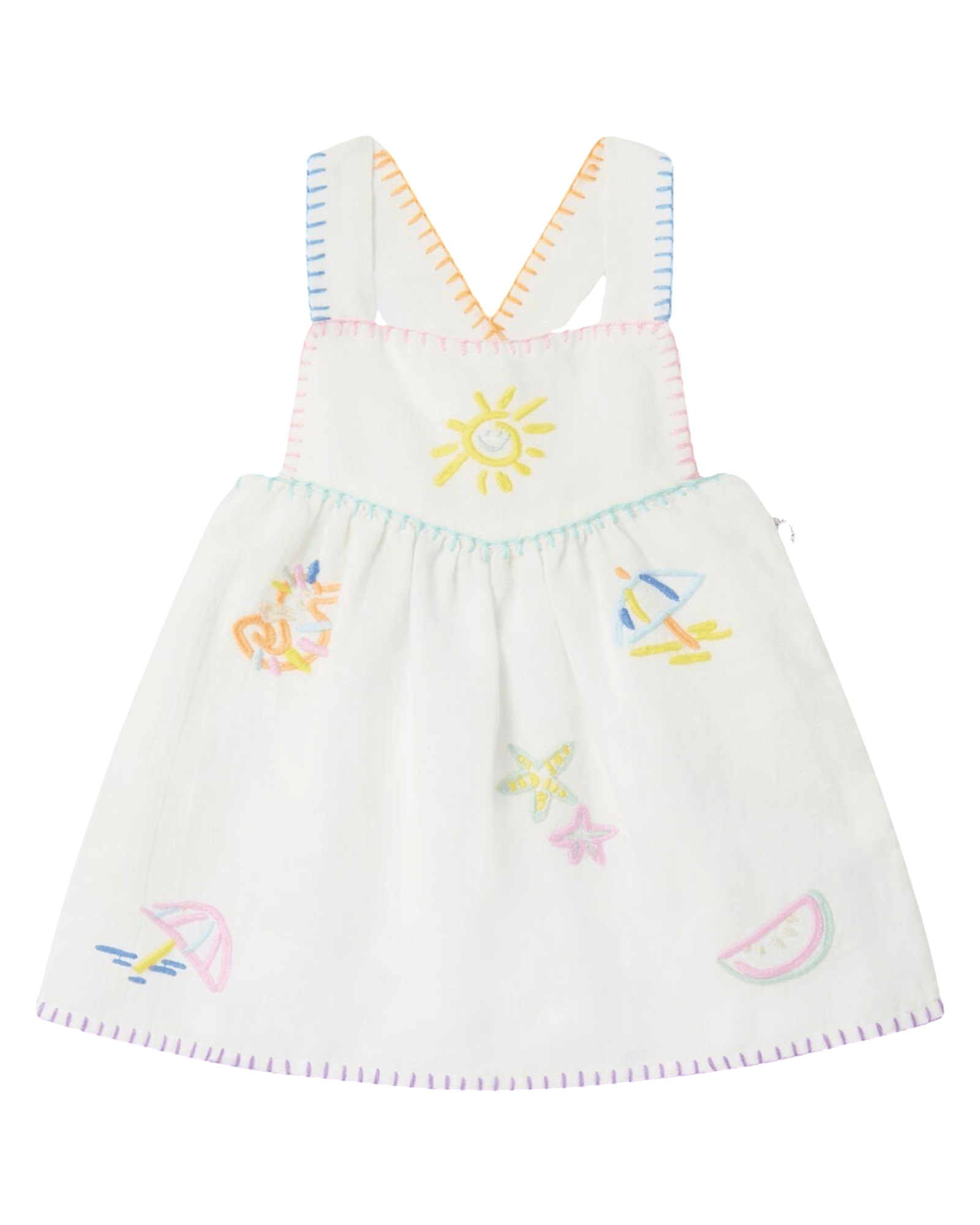 Stella McCARTNEY Kids - Рокли - Summer Embroidery Dress - Love|Labels