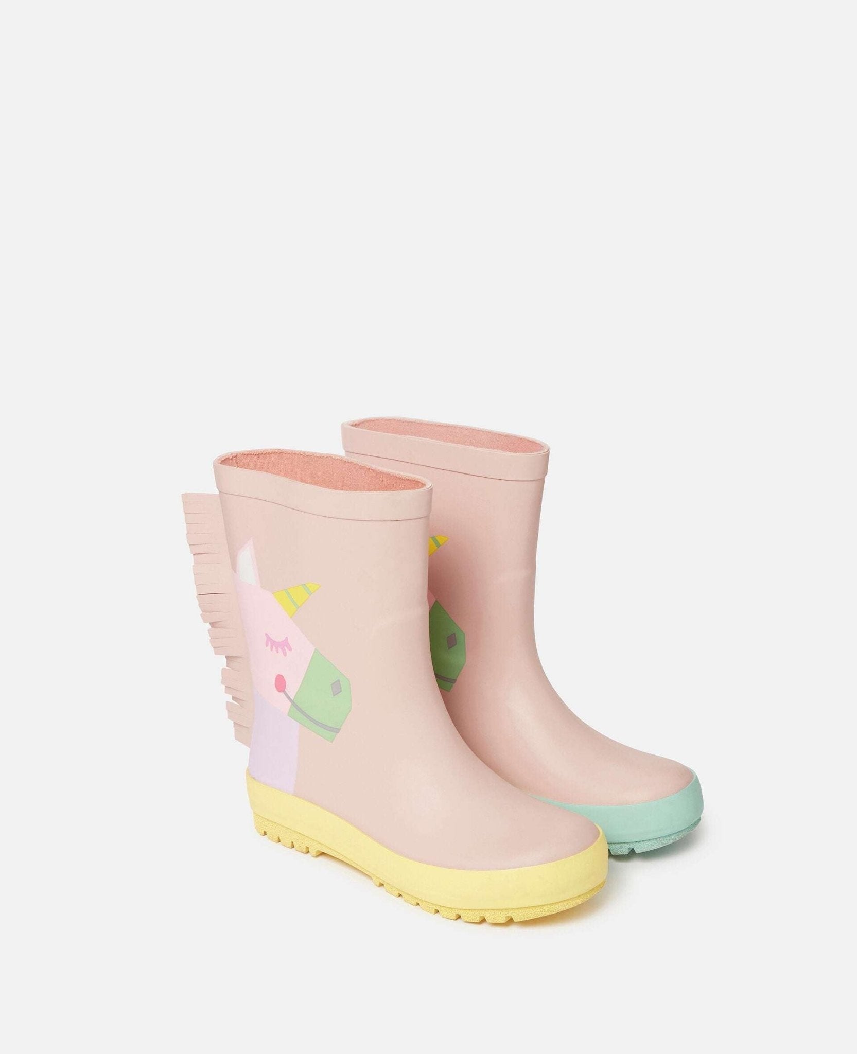 Stella McCARTNEY Kids - Обувки - Unicorn Rain Boots - Love|Labels
