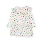 Stella McCARTNEY Kids - Рокли - White Heart Print Dress - Love|Labels