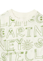 Stella McCARTNEY Kids - Тениски - White Letters T-Shirt - Love|Labels