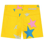 Stella McCARTNEY Kids - Шорти - Yellow Denim Stars Shorts - Love|Labels