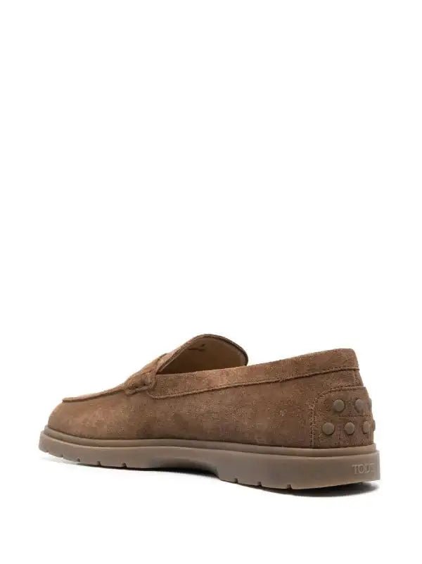 TOD’S - Penny Suede Loafers - Love|Labels