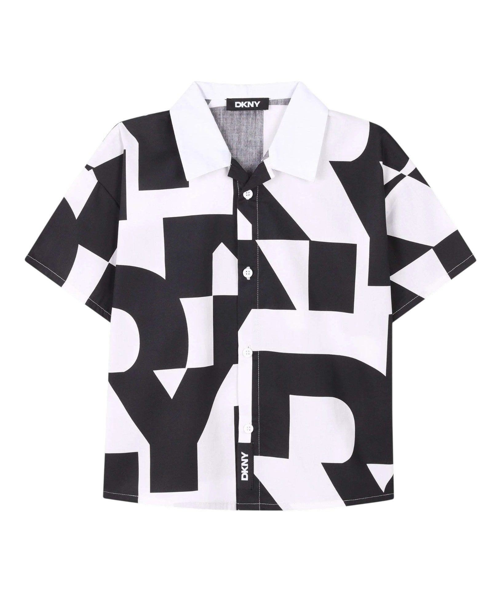 Short-Sleeved Cotton Shirt