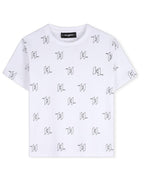Logo Print White T-Shirt