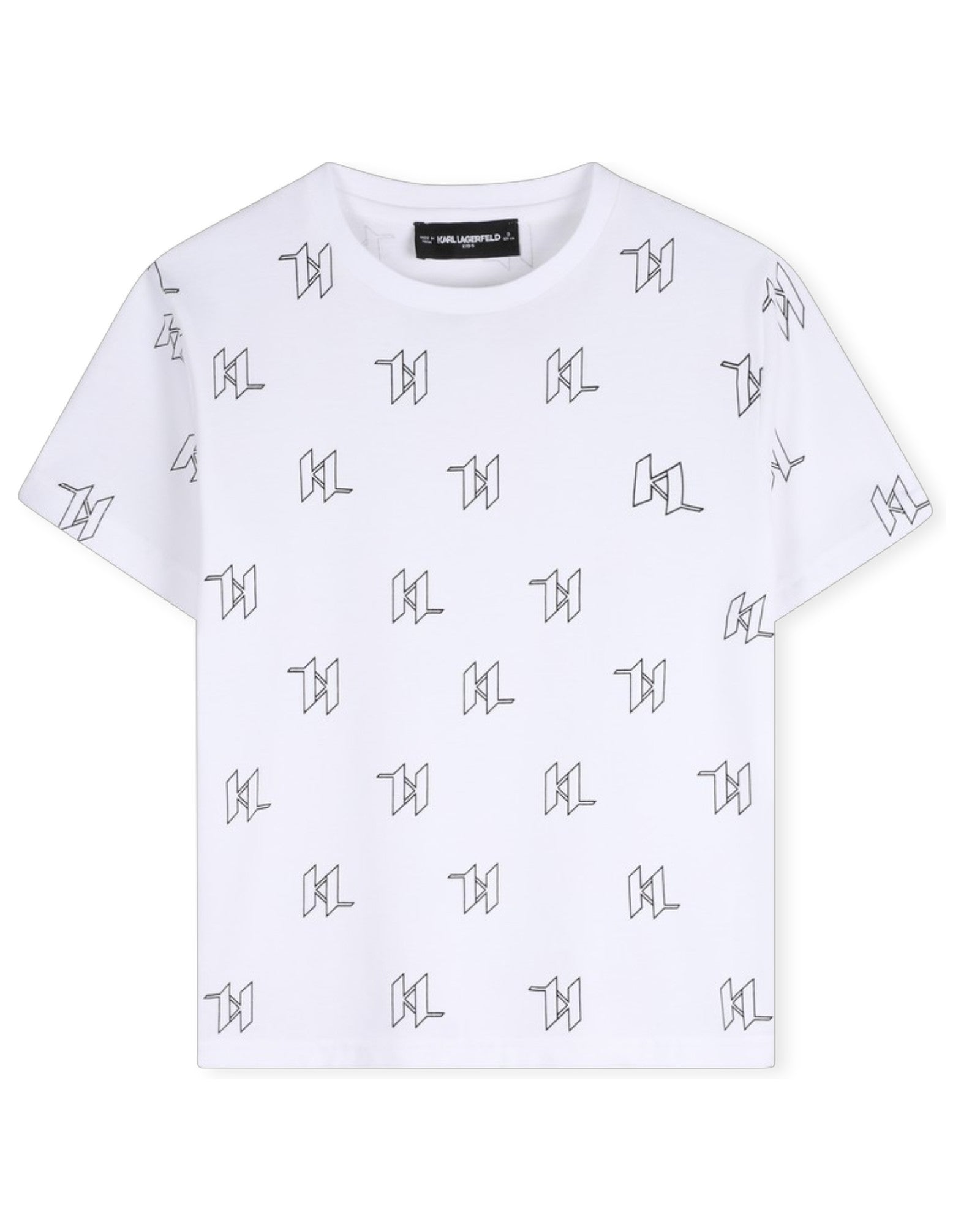 Logo Print White T-Shirt