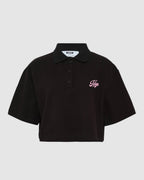 Cropped Polo Tee