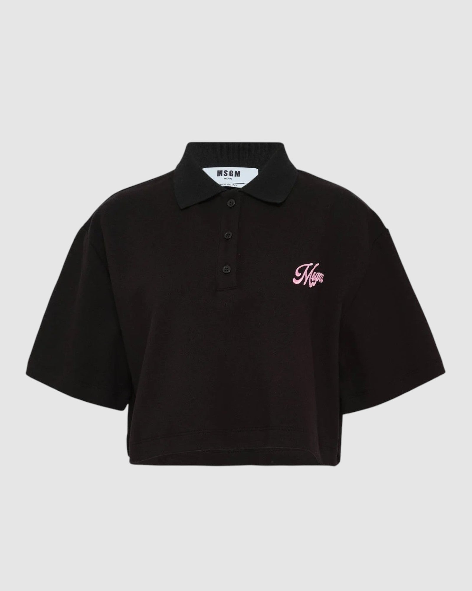 Cropped Polo Tee