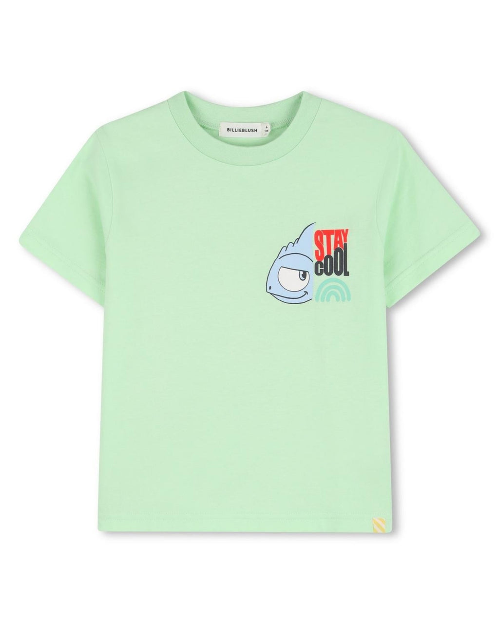Green Back Print T-Shirt