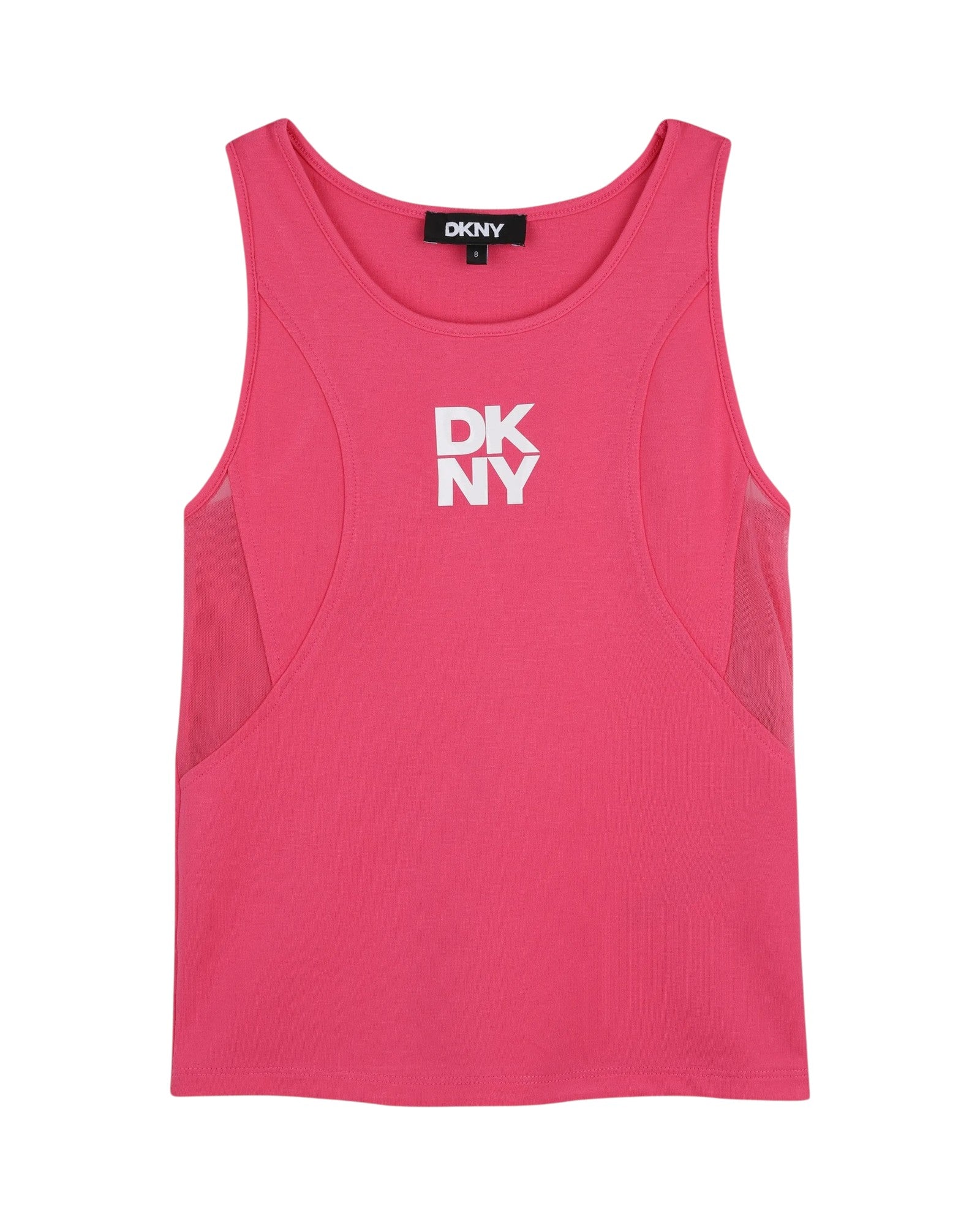 Logo-Print Racerback Tank Top