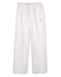 Off-White Satin Jogger Trousers