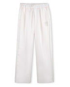 Off-White Satin Jogger Trousers