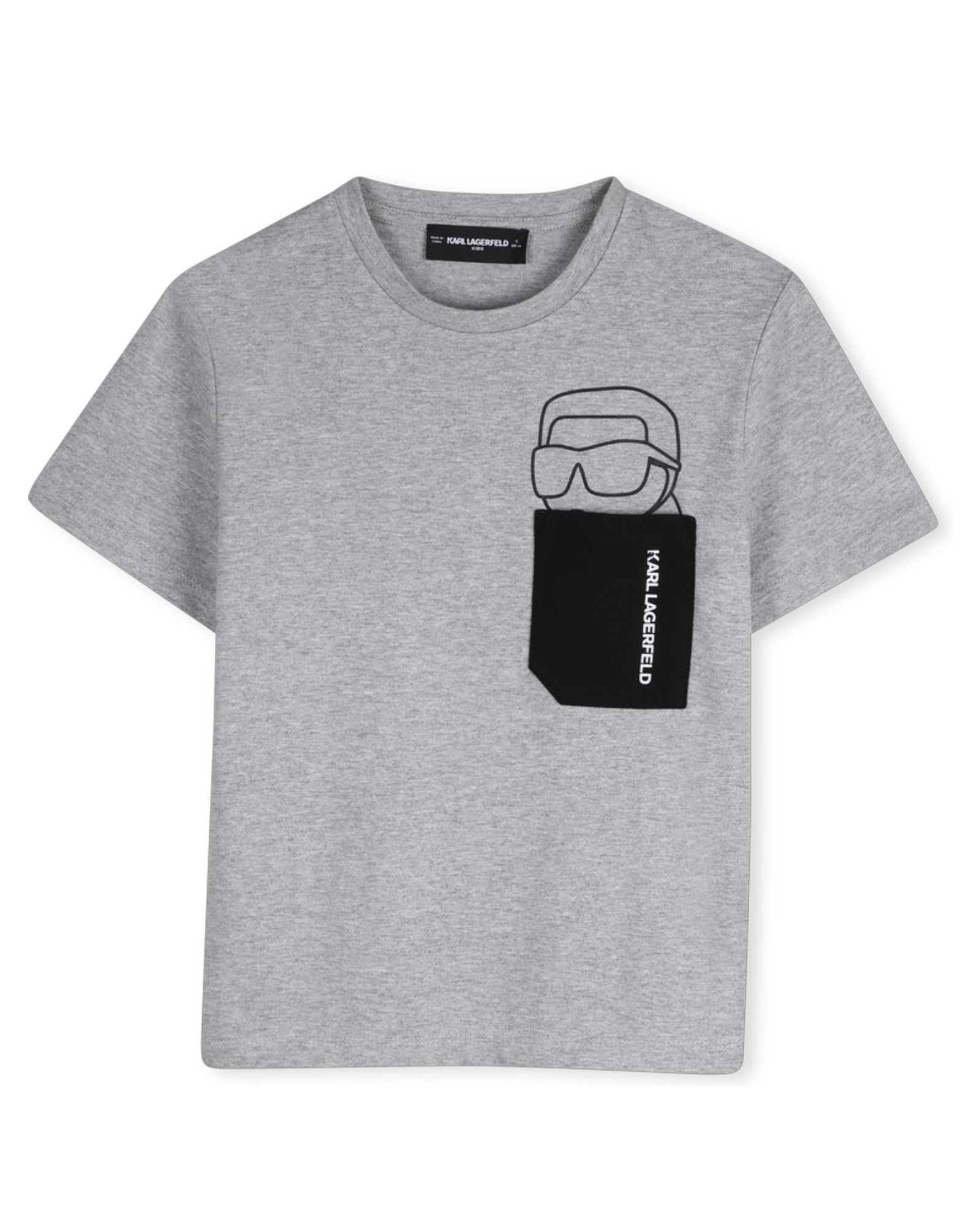 Grey T-Shirt With Pocket