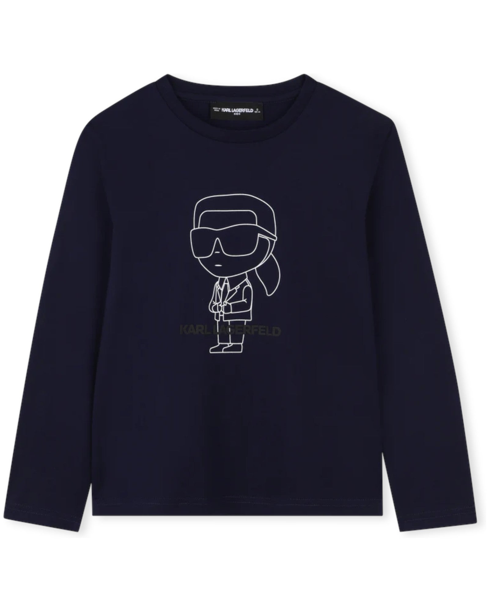 Blue Long-Sleeve T-Shirt