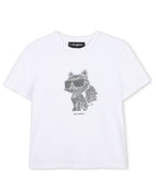 White Sequins T-Shirt