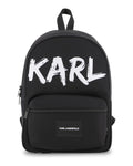 Black Logo Backpack
