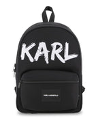 Black Logo Backpack