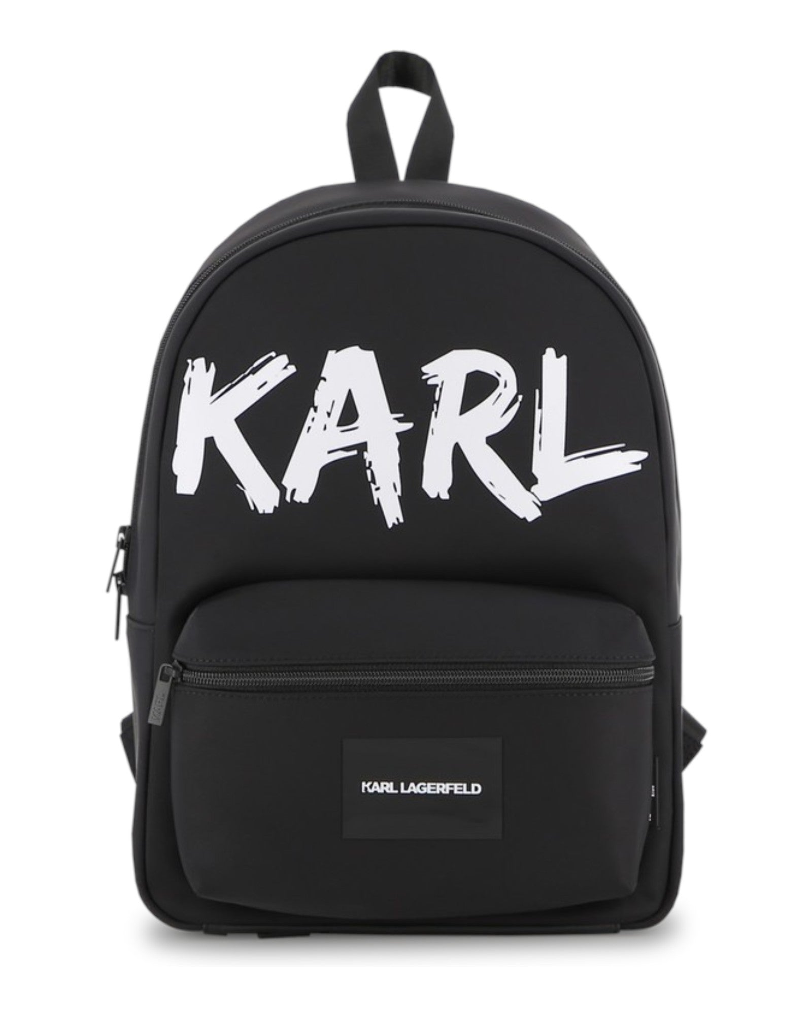 Black Logo Backpack