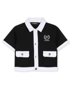 Short-Sleeved Cardigan