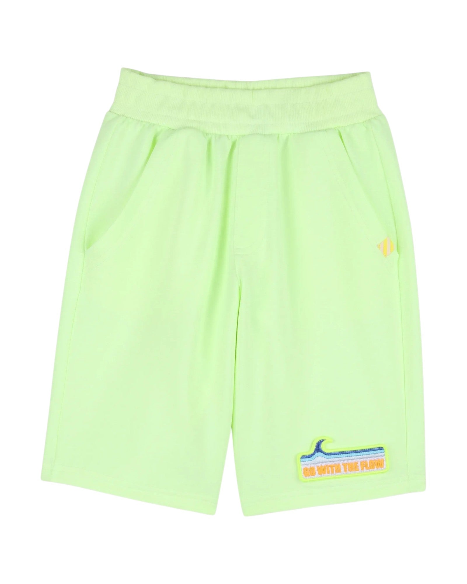 Patch-Detail Bermuda Shorts