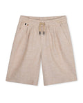 Linen Bermuda Shorts