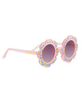 Pink Flower Sunglasses