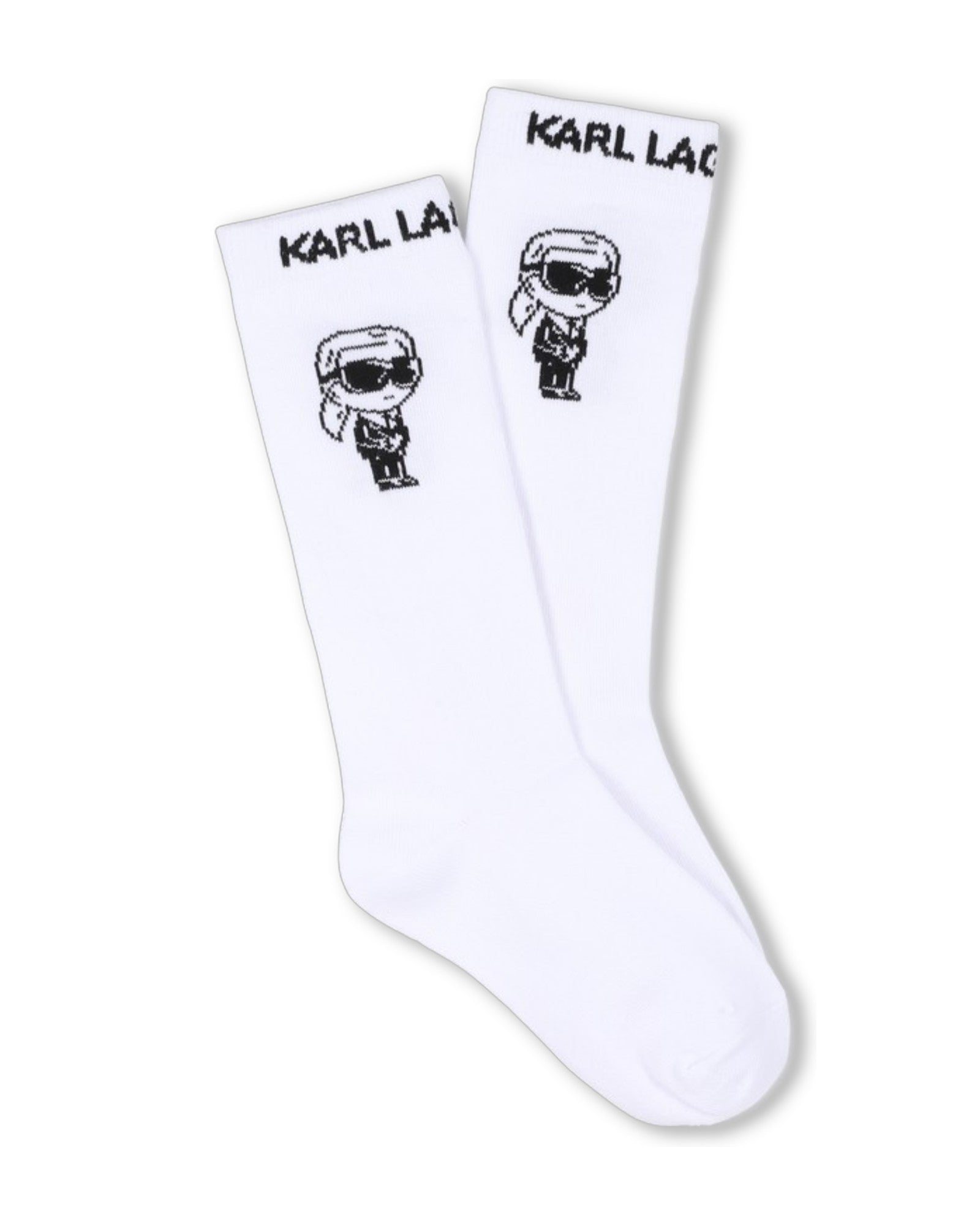 Printed Knee-High Socks