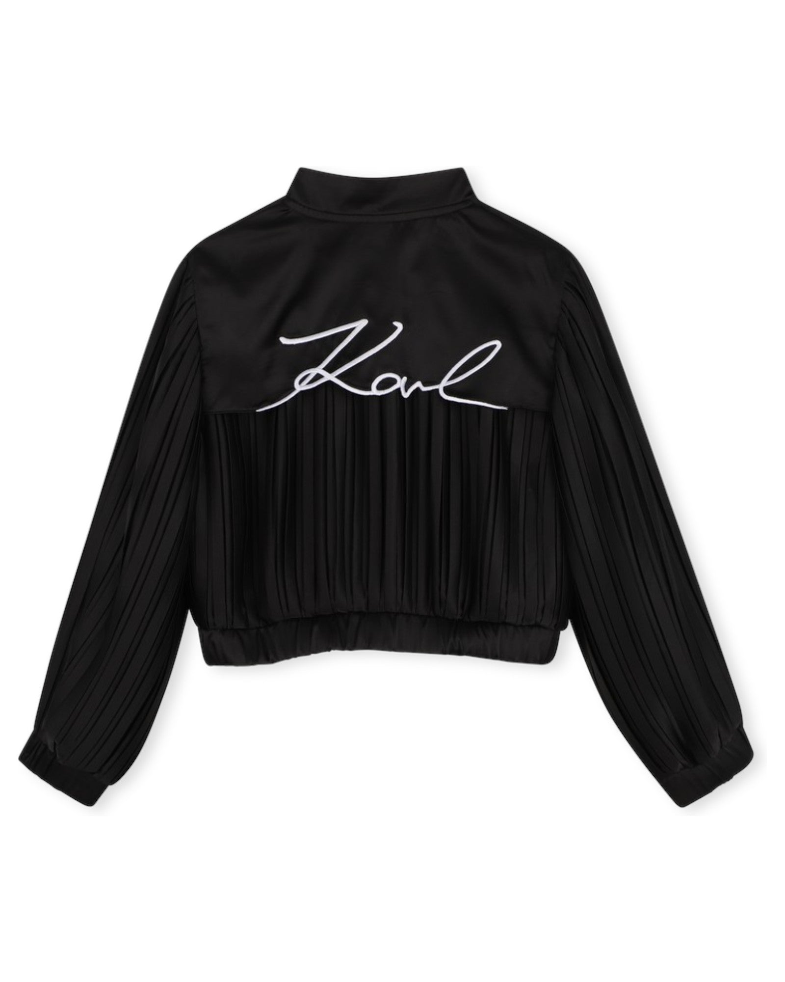 Pleated Sleeve Jacket