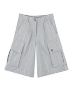 Bermudas Woven Stripes