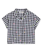 Gingham Print Shirt