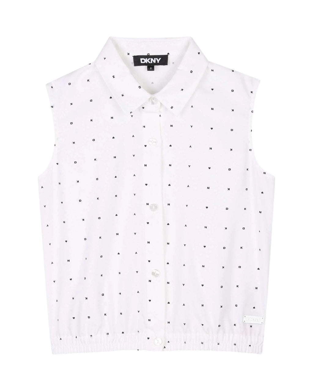Printed Sleeveless Blouse