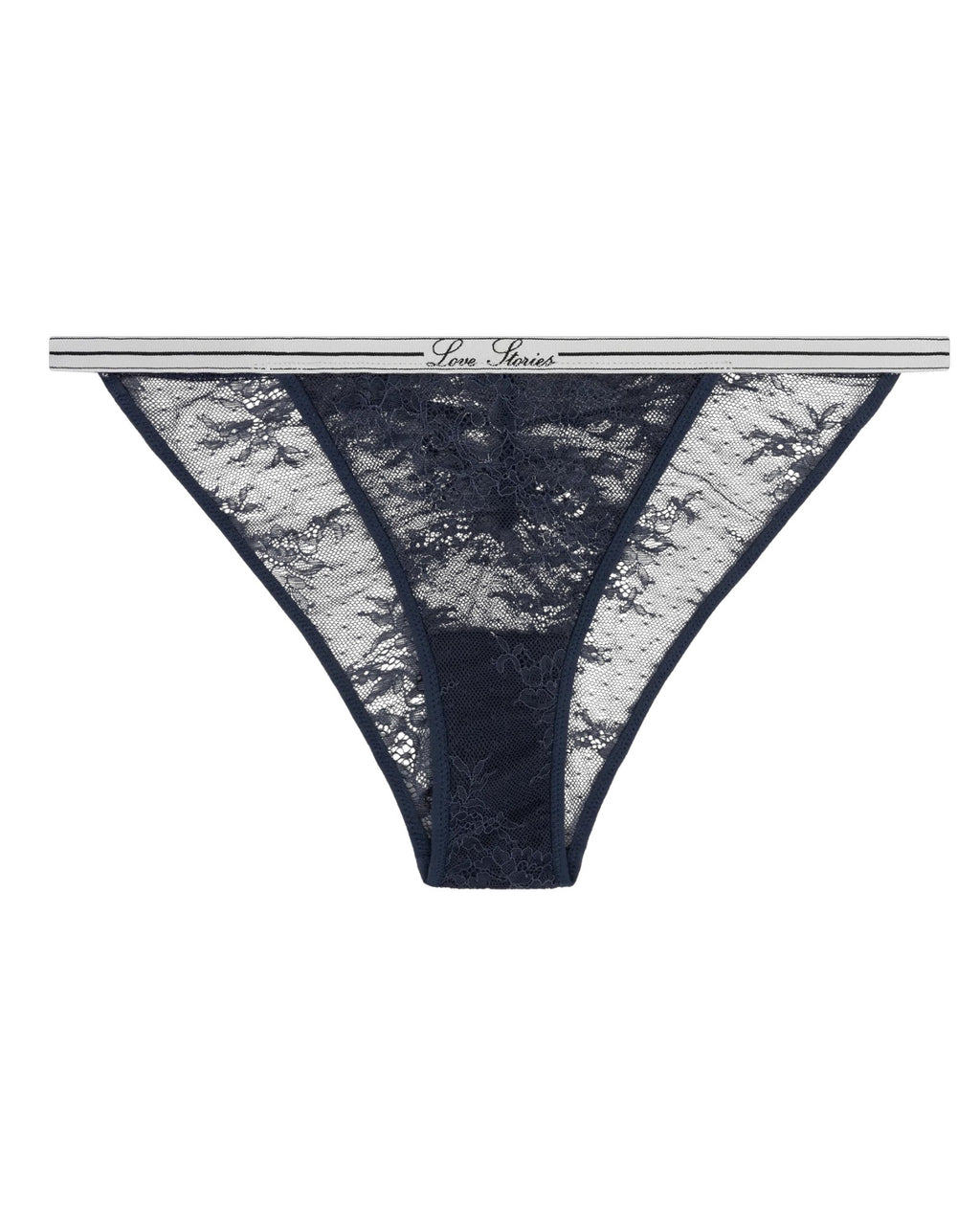 Comfortable Blue Lace Briefs