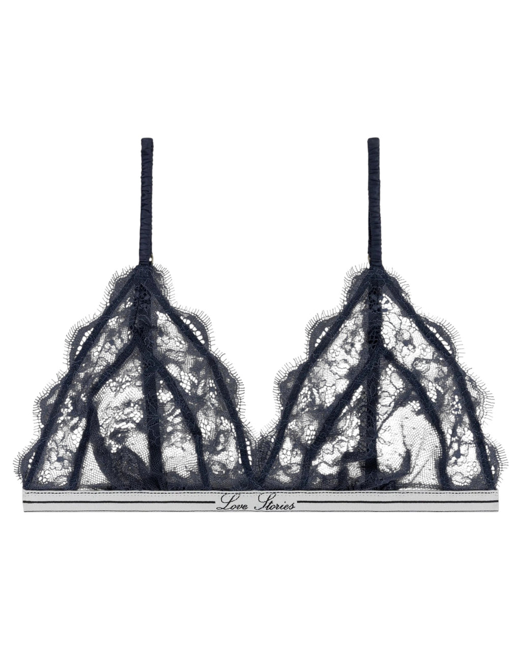 Love Lace Delicate Blue Bralette