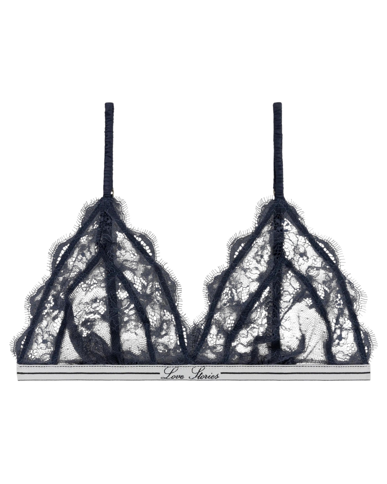 Love Lace Delicate Blue Bralette