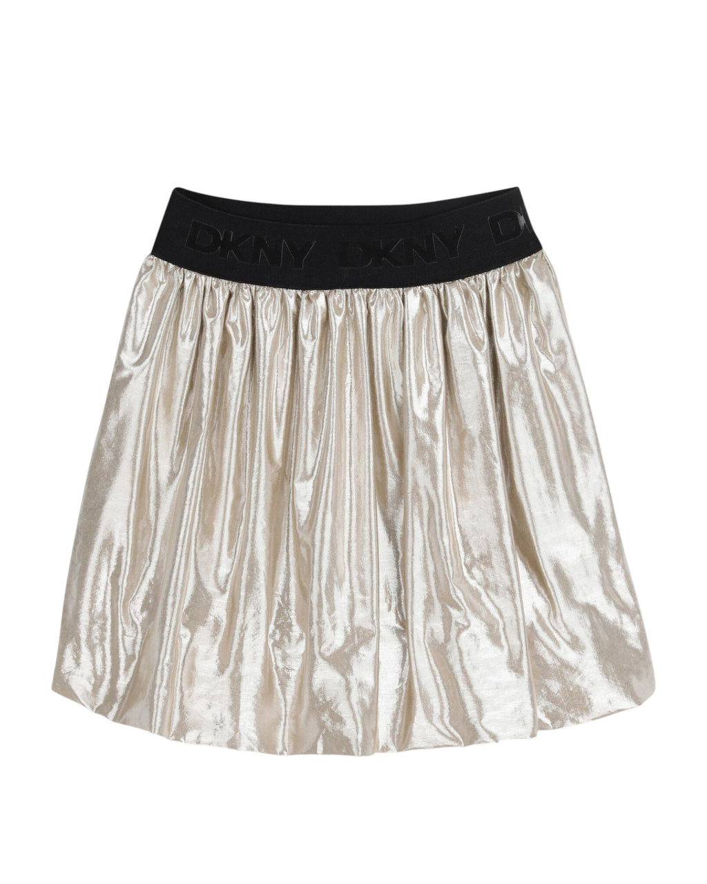 Girls Gold Bubble Skirt