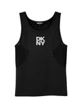 Mesh Panel Tank Top