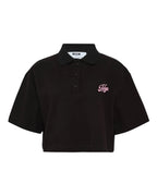 Cropped Polo Tee