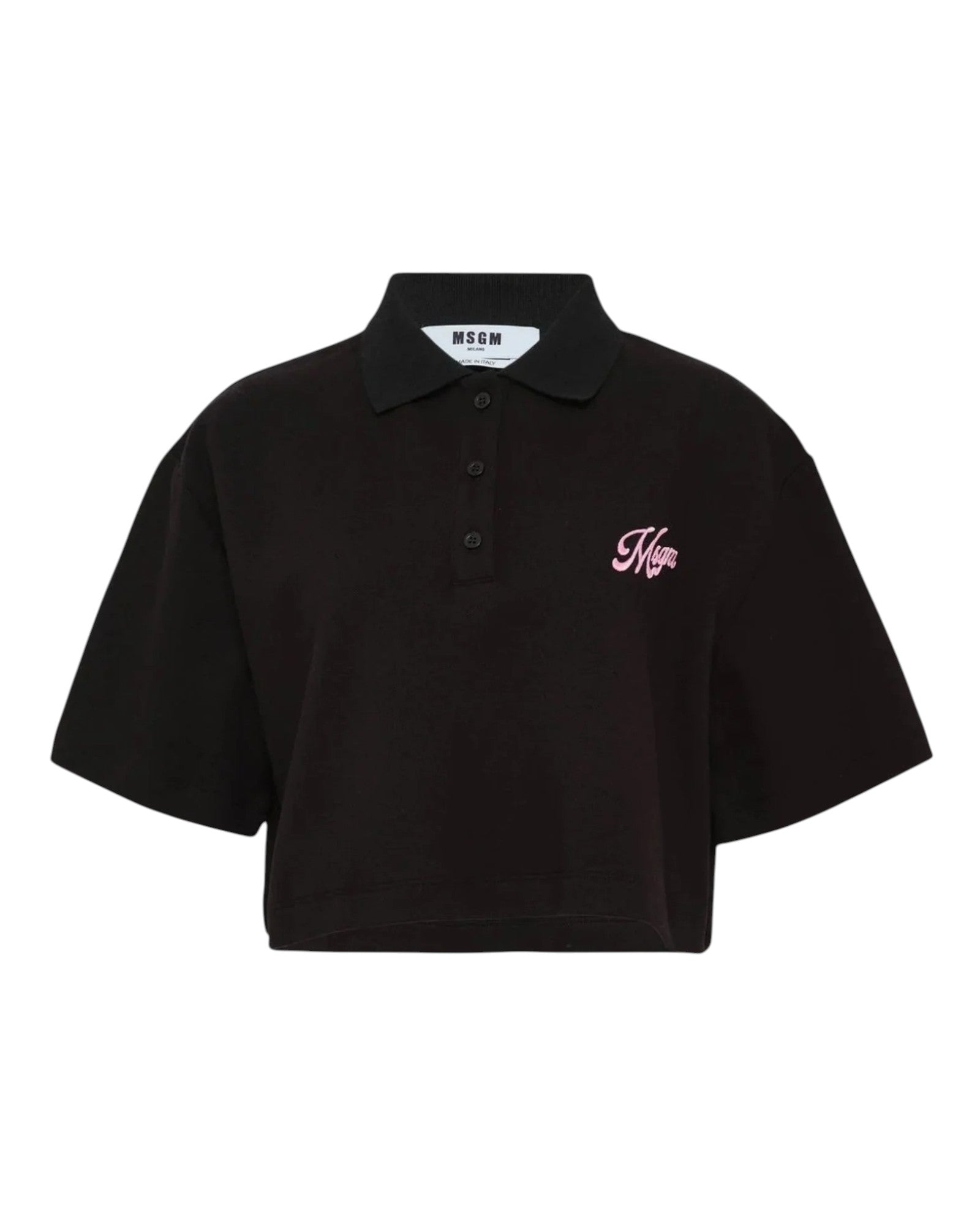 Cropped Polo Tee