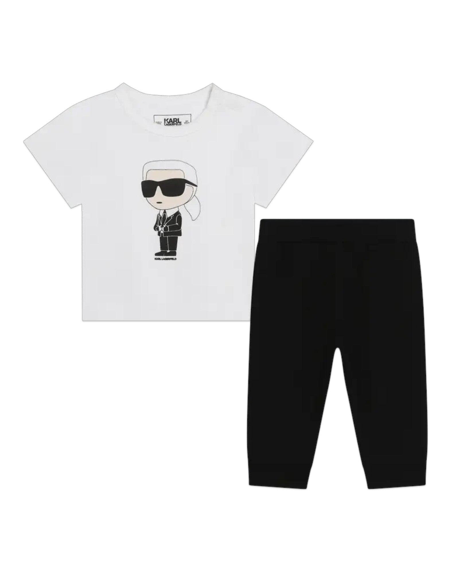 Black & White Karlito Tracksuit
