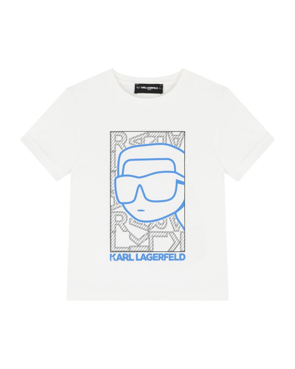 Boys White Ikonik Logo T-Shirt