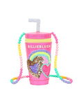 Milkshake beaded rainbow shoulder bag