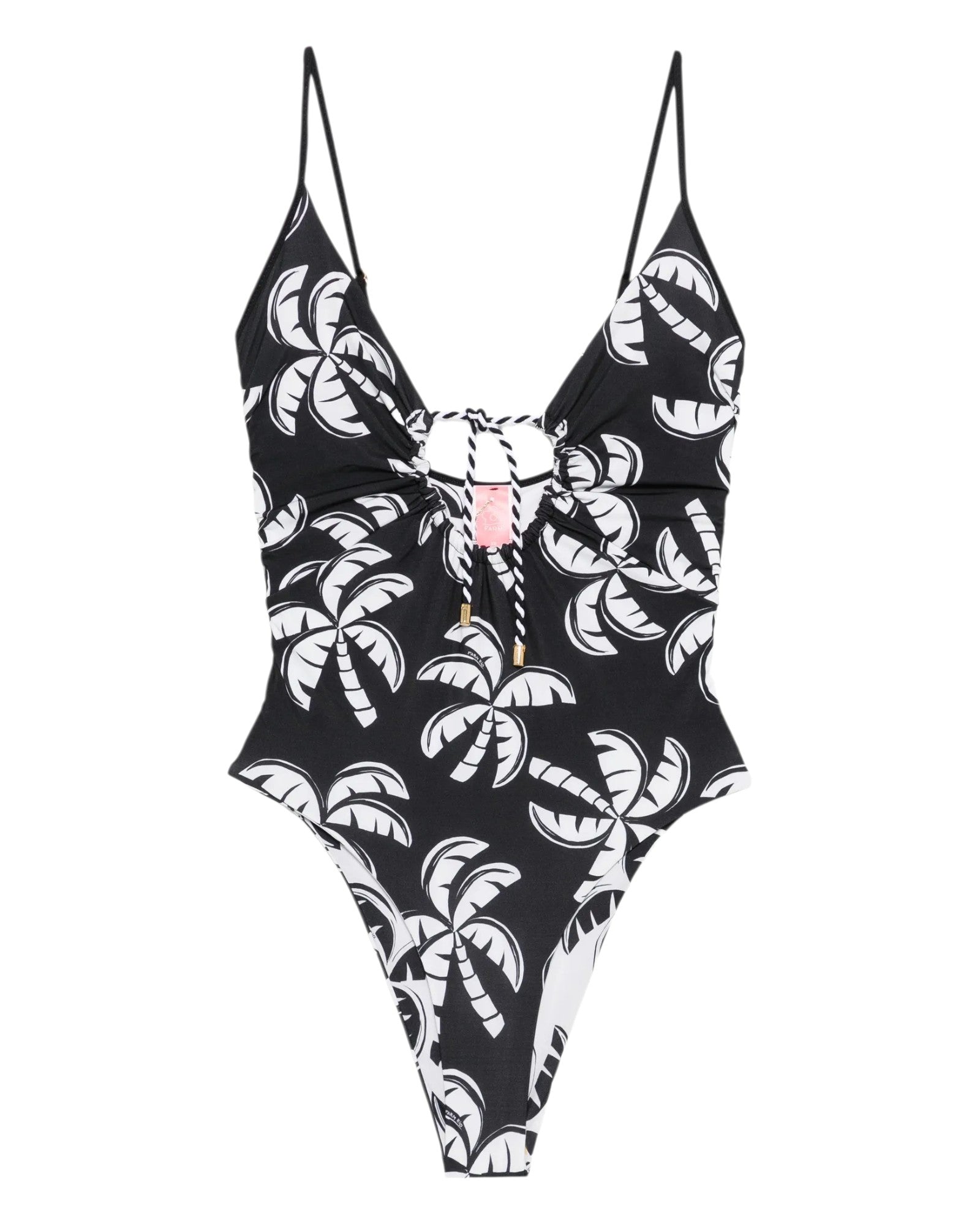 Black Palm Tree Swimsuit