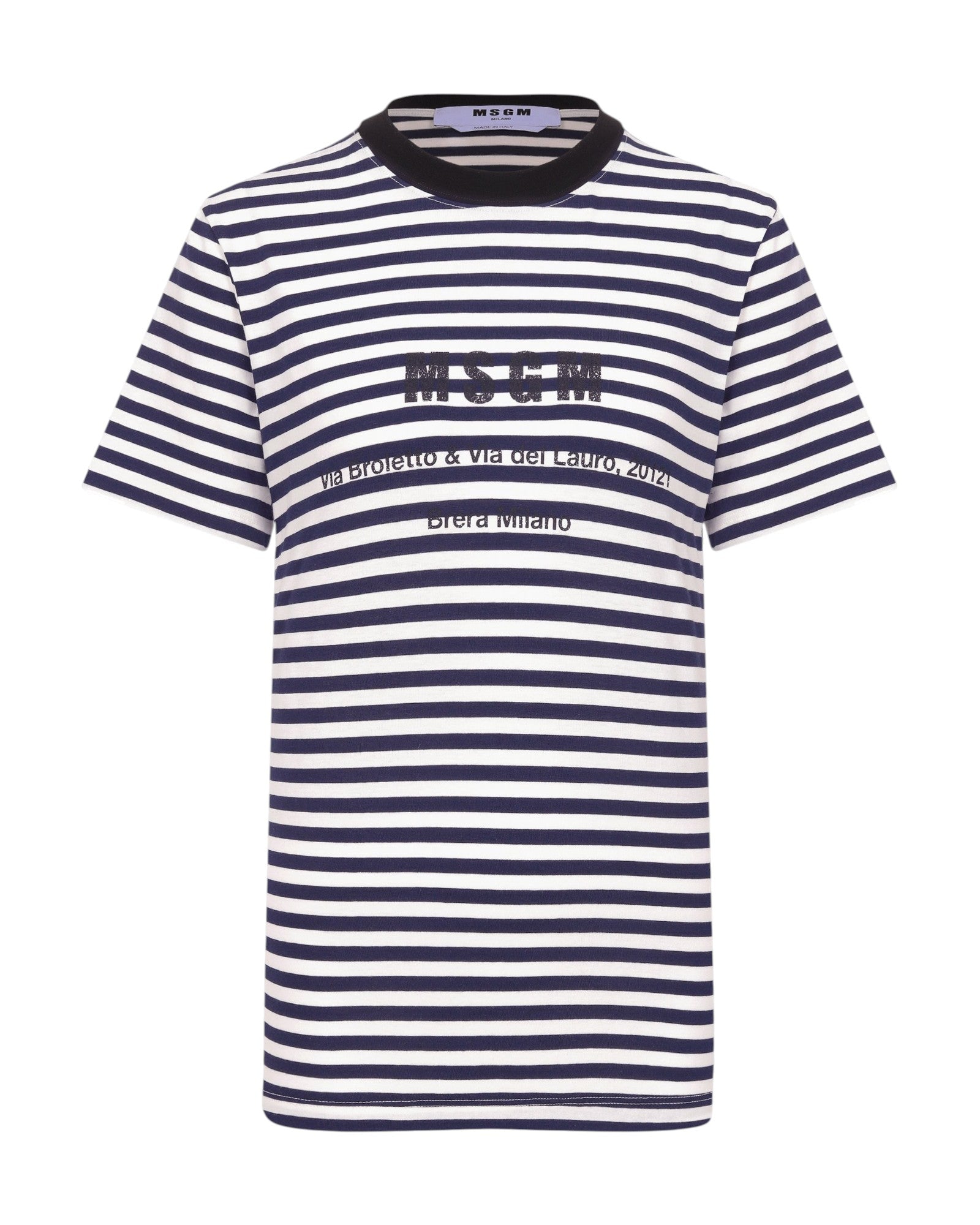 Striped Logo T-Shirt