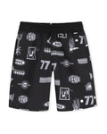Swim Print Shorts