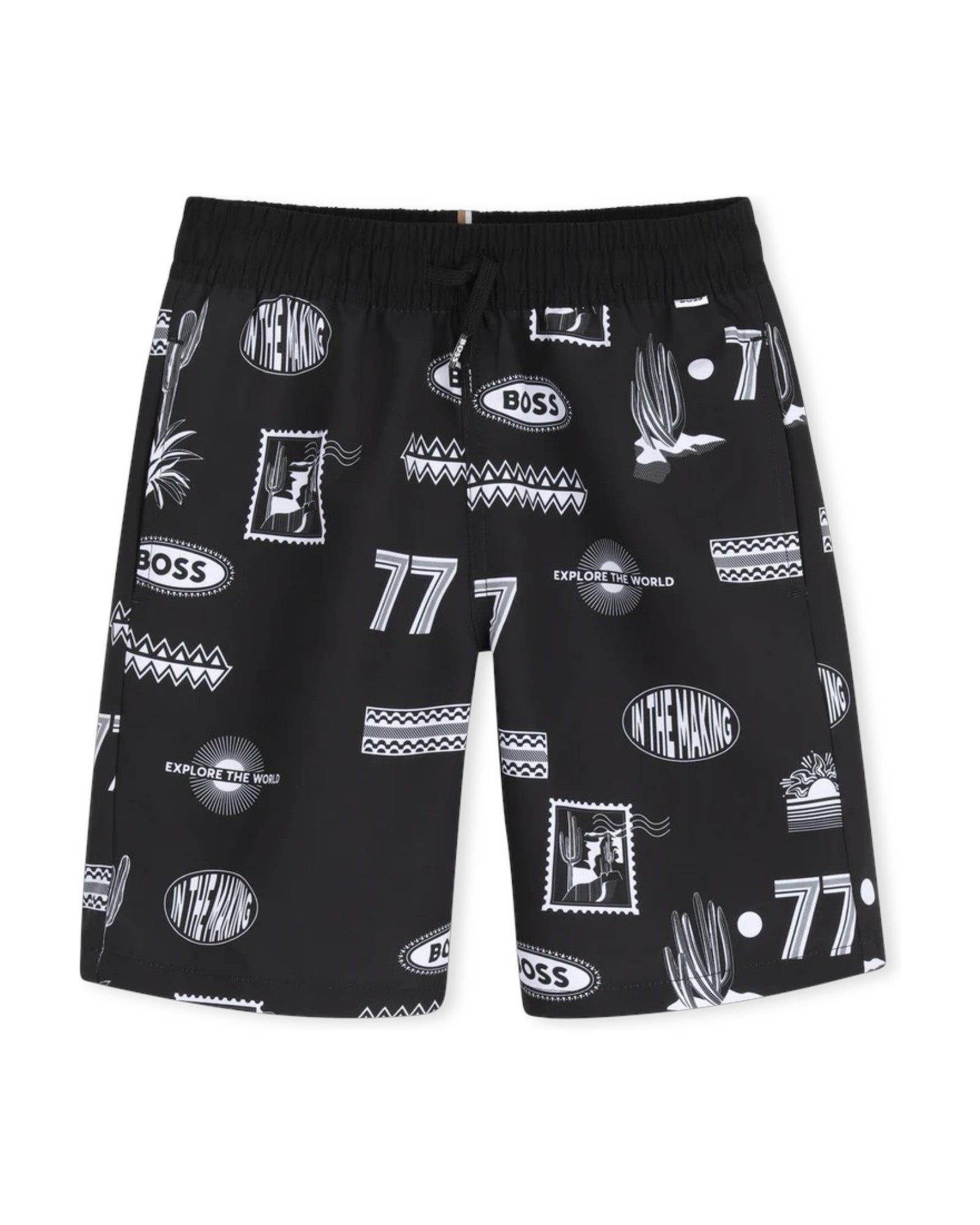 Swim Print Shorts