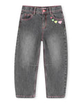 Grey Denim Jeans